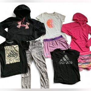 Girls Large Nike/Under Armour/Adidas/Champion/Reebok items